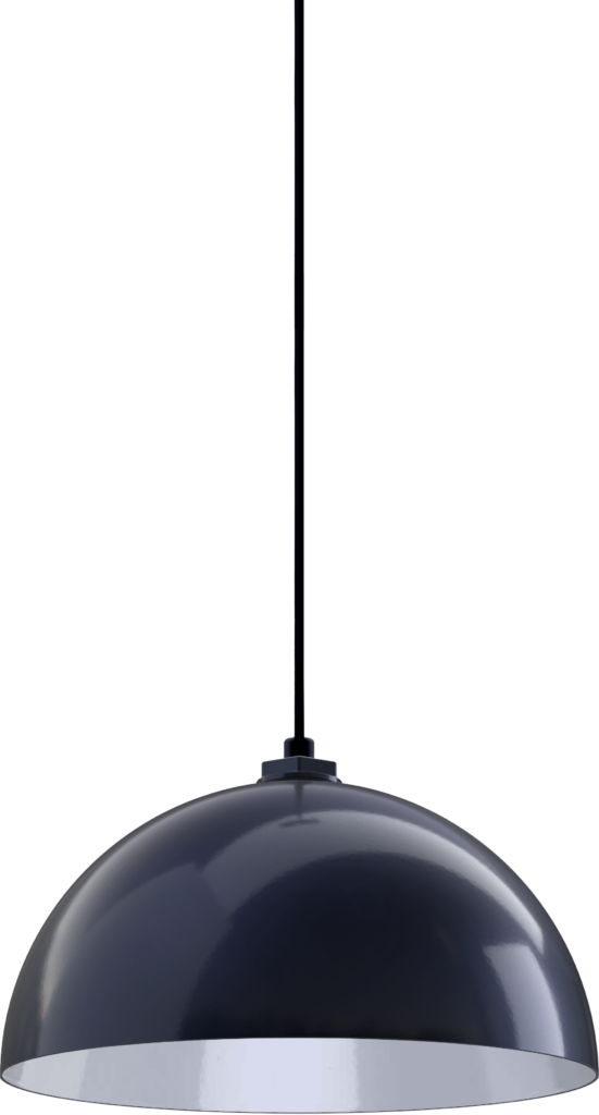 Beverly Color Navy Blue Interior Color White with a 4 ft Black Cord