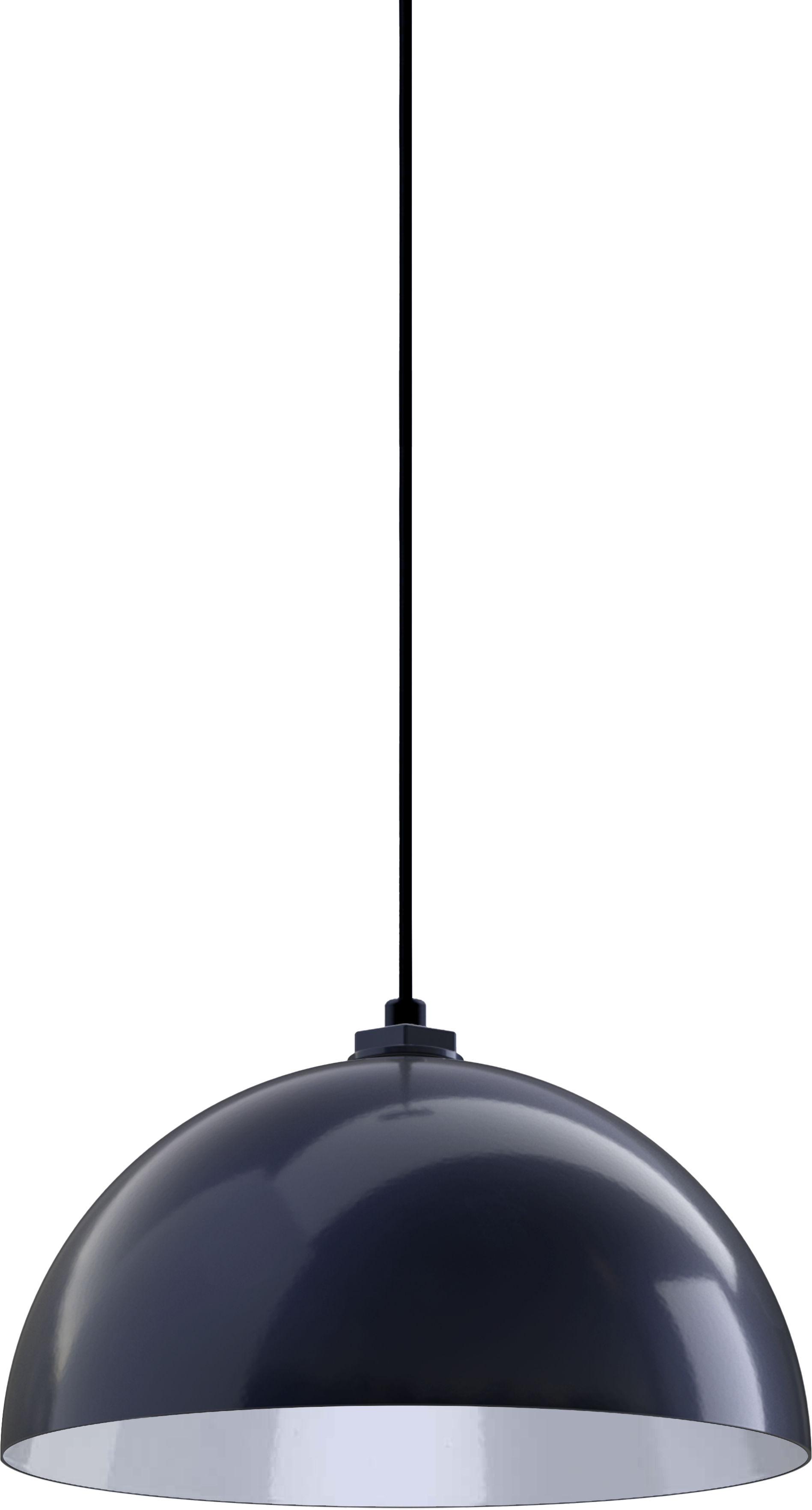 Beverly Color Navy Blue Interior Color White with a 4 ft Black Cord