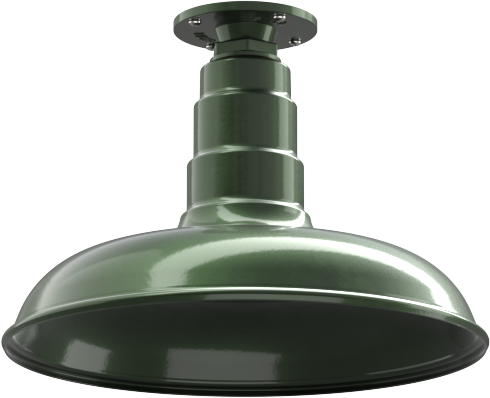 Malibu Color Hunter Green Interior Color Hunter Green with a Flush Mount