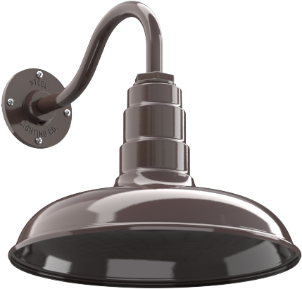 Topanga Color Dark Bronze Interior Color Dark Bronze with a 11" Gooseneck