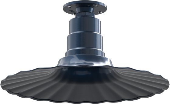 Eagle Rock Color Gray Blue Interior Color Gray Blue with a Flush Mount