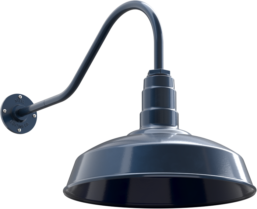 Gardena Color Gray Blue Interior Color Gray Blue with a 23" Gooseneck
