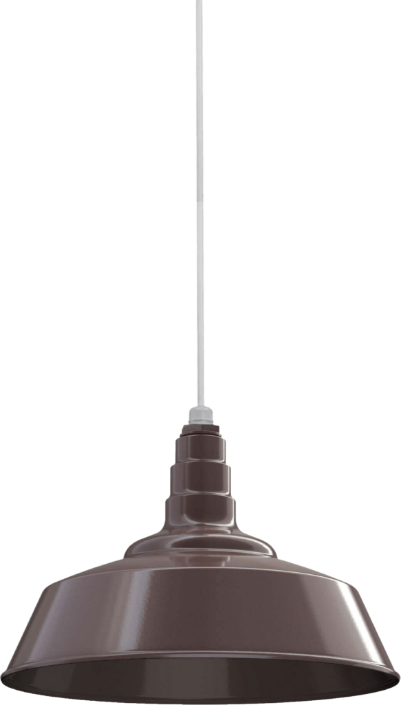 Manhattan Color Dark Bronze Interior Color Dark Bronze with a 4 ft White Cord