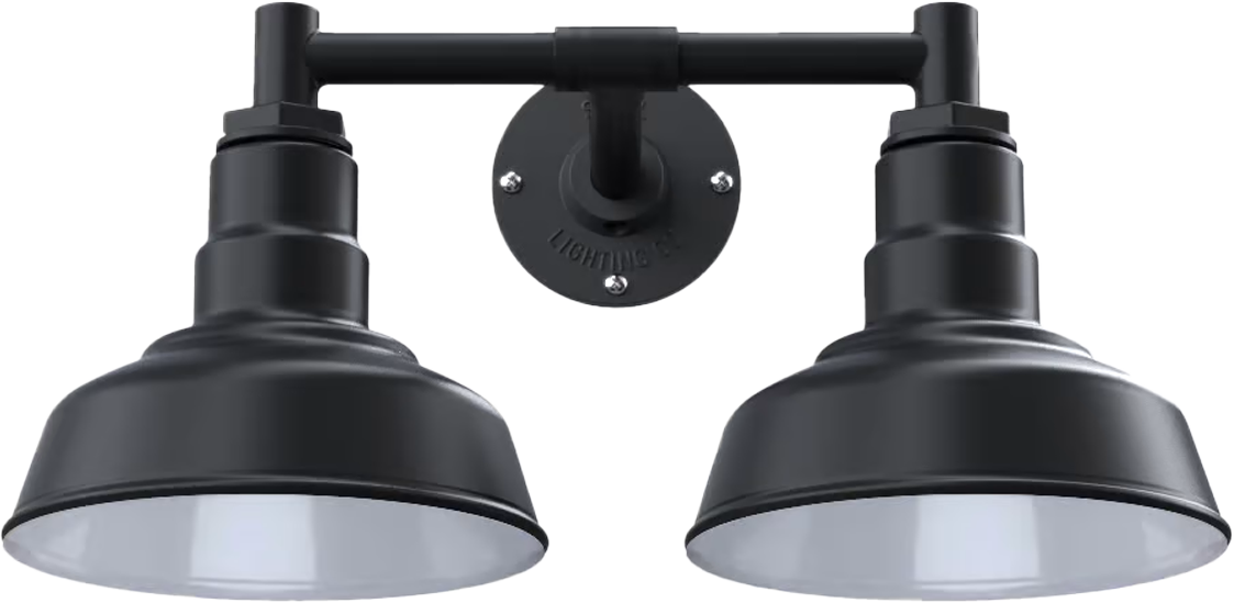 Lawndale Color Matte Black Interior Color White with a 20.5" Width